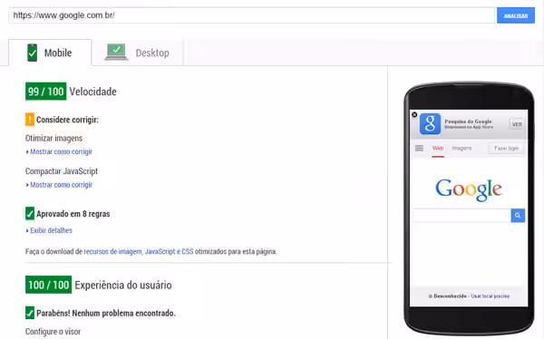 google speed test